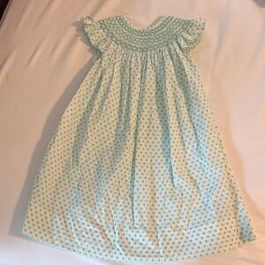 Southern Smocked Company Polka Dot Smocked Dress